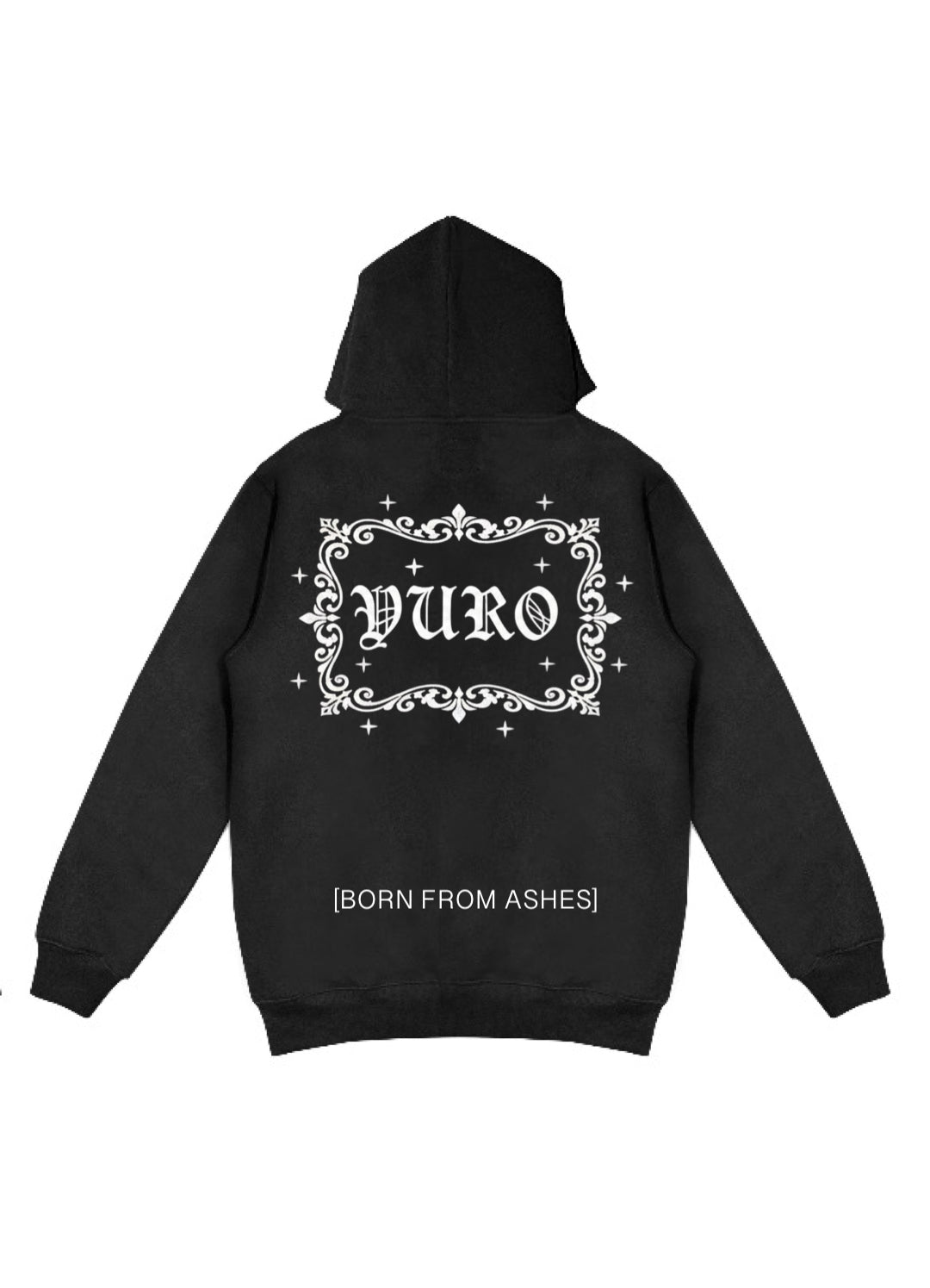 Black Hoodie YURO Born From Ashes